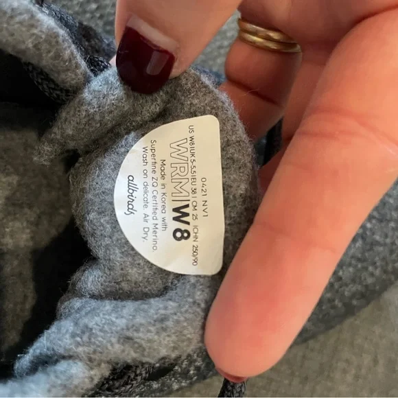 Allbirds size 8 heather grey - Picture 4 of 4